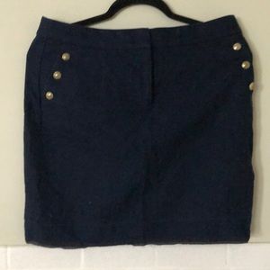JCrew Navy Skirt